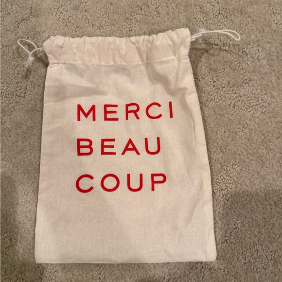 Clare V. Adjustable Crossbody Strap Natural w/ Fern Block Ciao - Picture 5 of 5